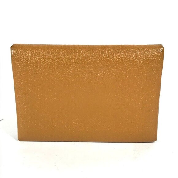 HERMES Bifold Bicolor Calvi Duo Verso Card Case Wallet Card Holder coin purse - Picture 1 of 12